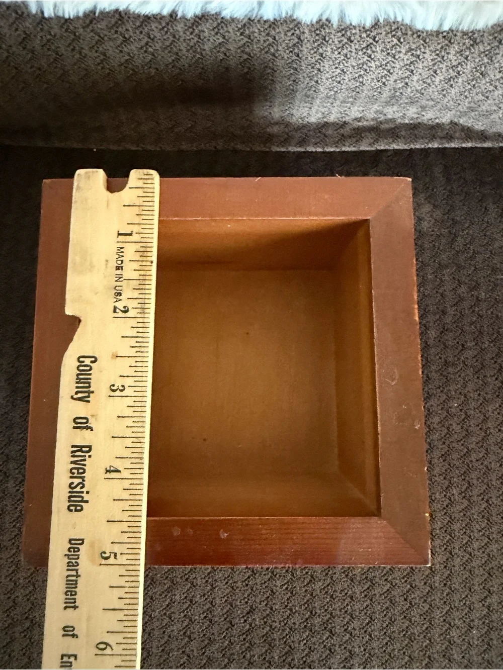 Remotes Wooden Organizer Box - Brown
